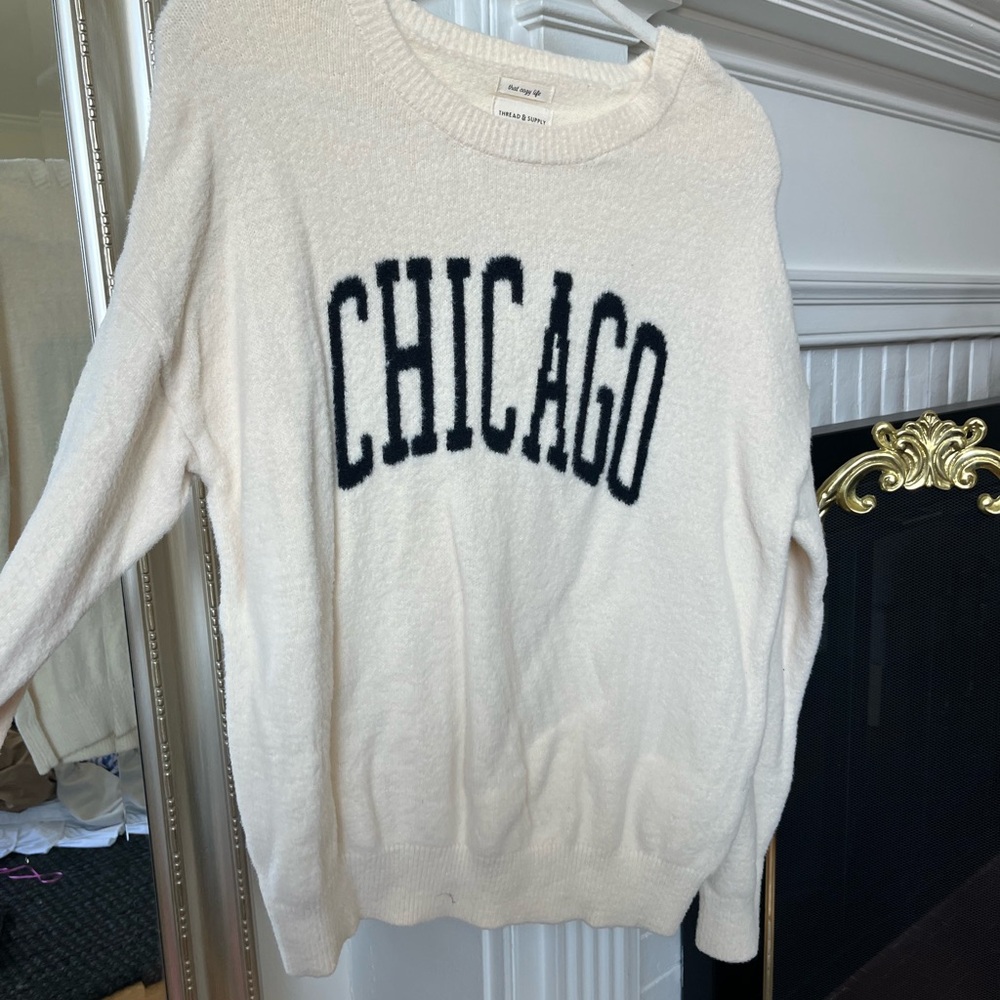 Chicago Cream Sweater